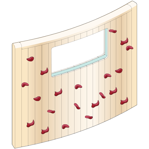 Shallow Curve 5&#039; Upper Window