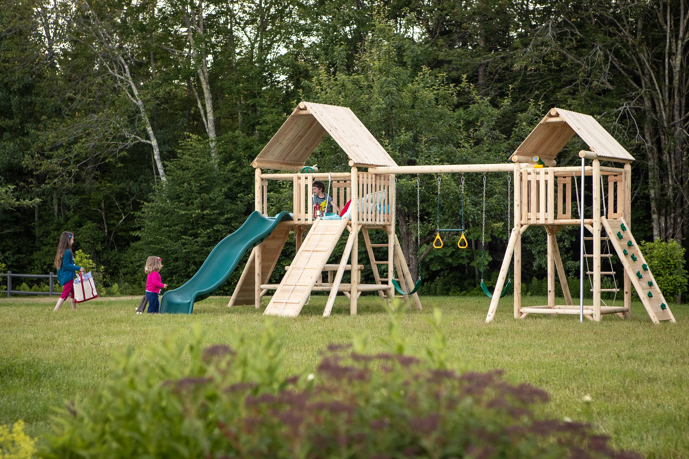 Rustic 3014 CedarWorks Playsets