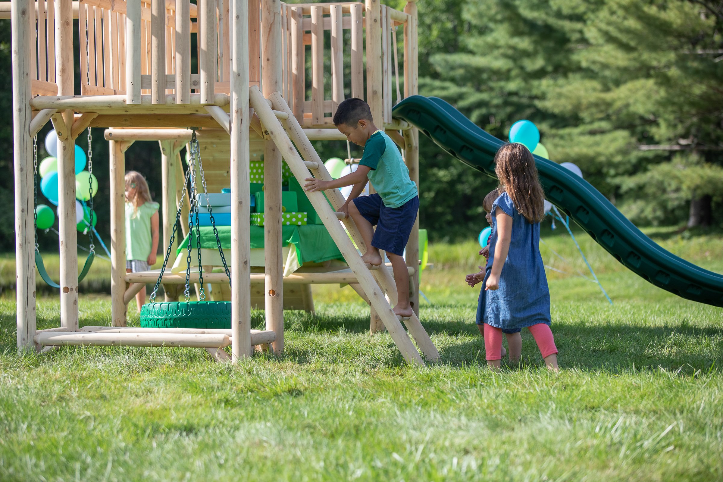 Rustic 7007 | CedarWorks Playsets