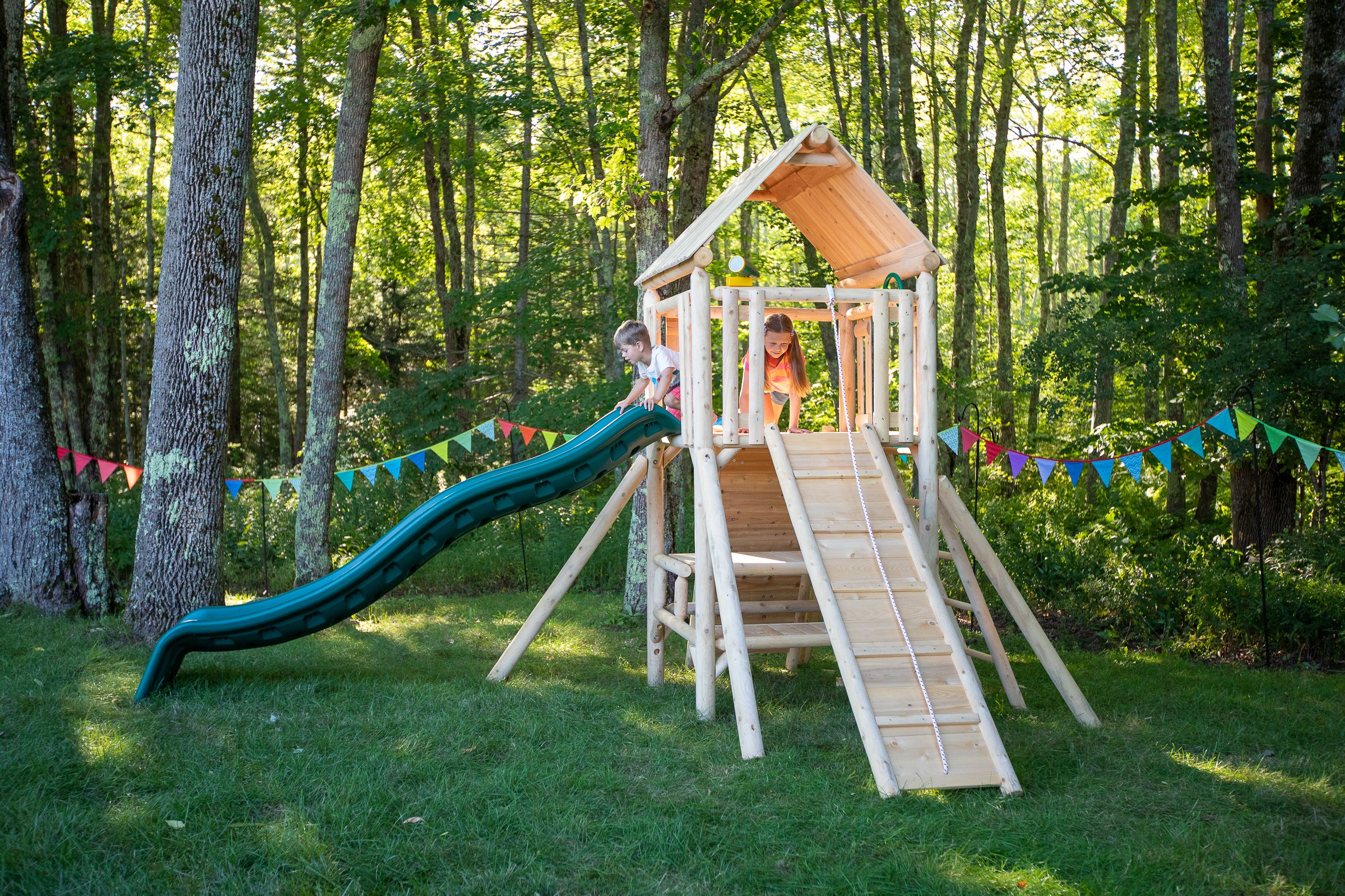 Rustic 2504 CedarWorks Playsets