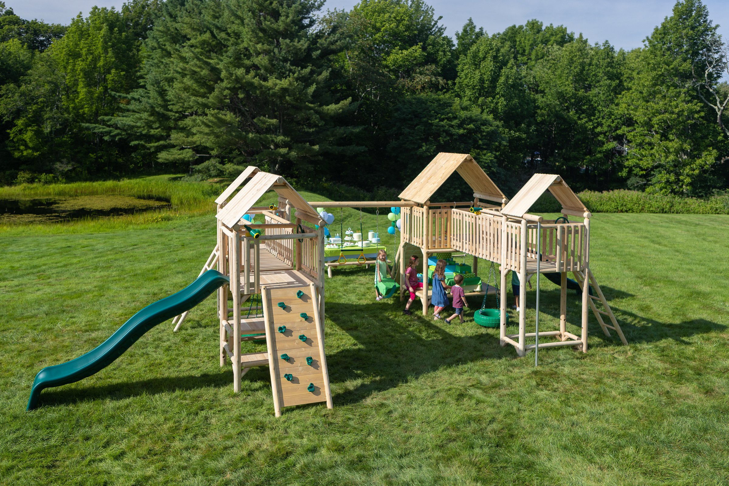 Rustic 7007 | CedarWorks Playsets
