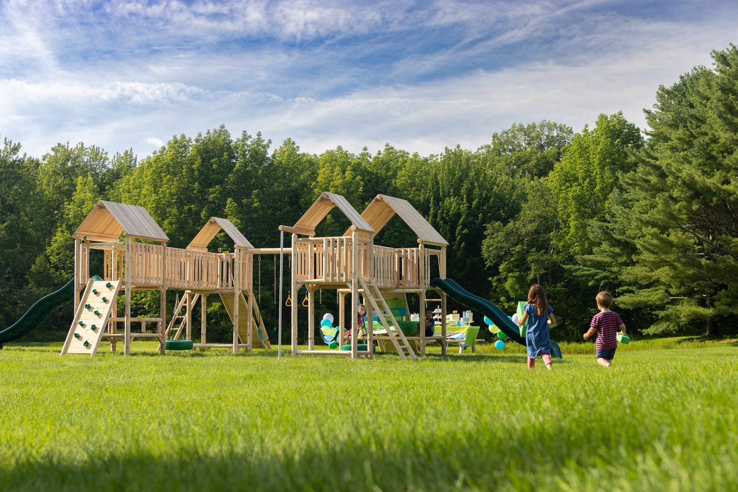 Rustic 7007 | CedarWorks Playsets