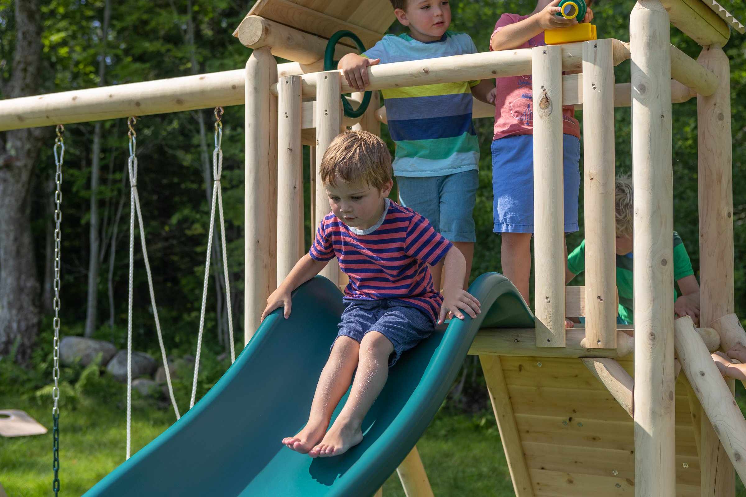 Rustic 4239 | CedarWorks Playsets