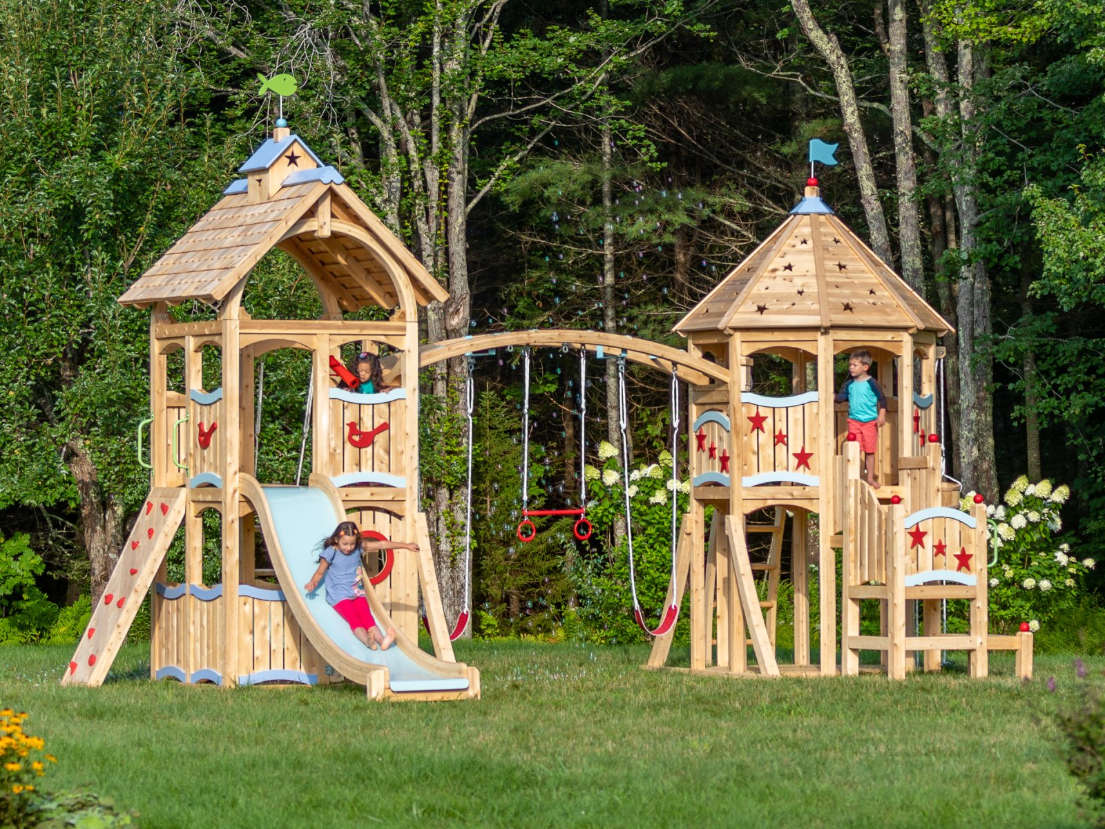 Swing Sets, Playsets, Playhouses, and Indoor Playsets CedarWorks Playsets