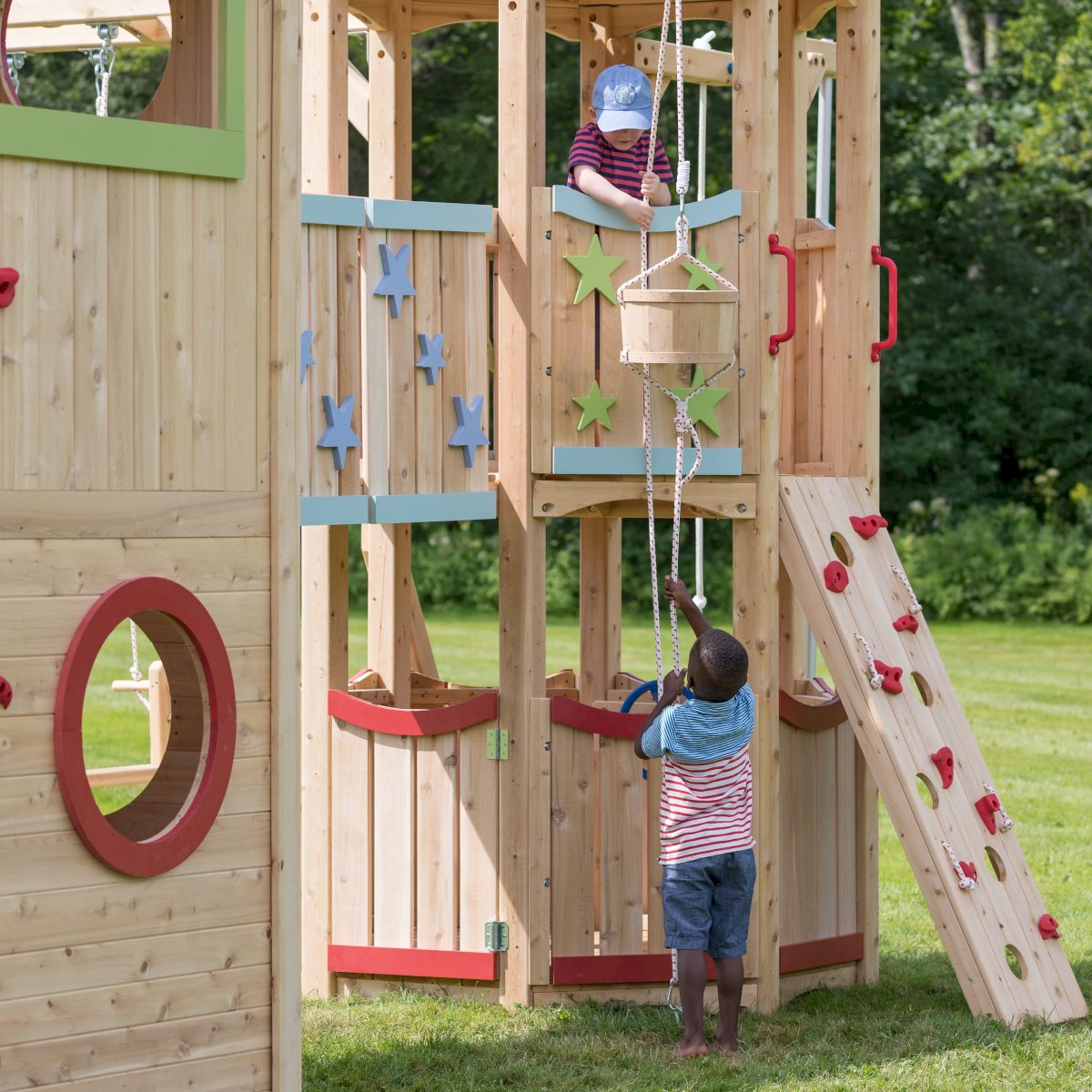 Introduction to Frolic Wooden Swing Sets for Outdoor Play CedarWorks