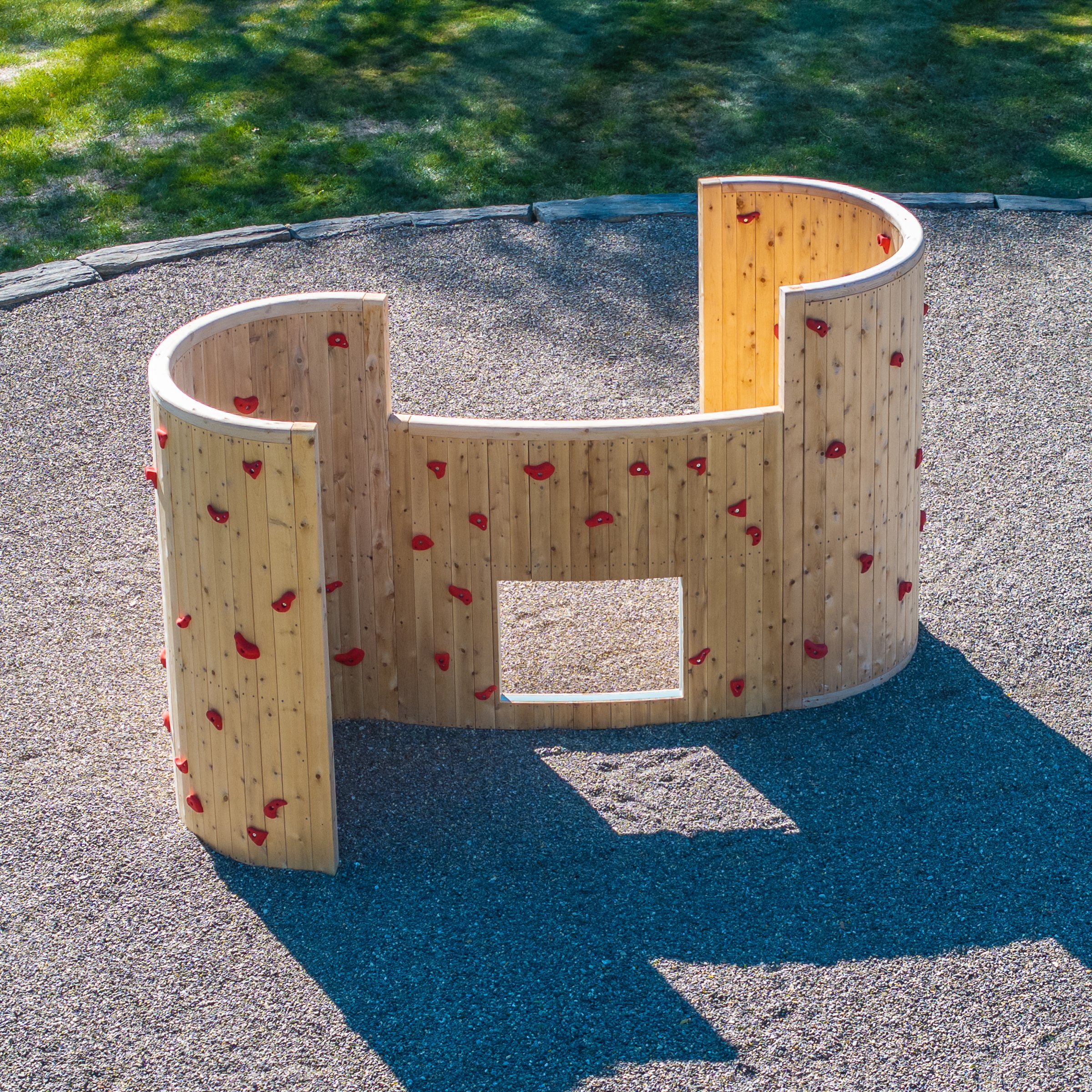 Curved Climber 7663 | CedarWorks Playsets