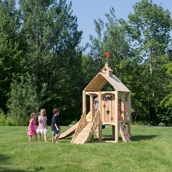 Frolic 815 Wooden Swing Set and Outdoor Playset CedarWorks Playsets