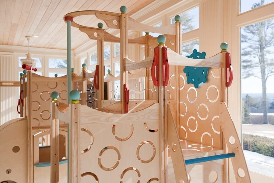 Indoor Playset 205 CedarWorks Playsets