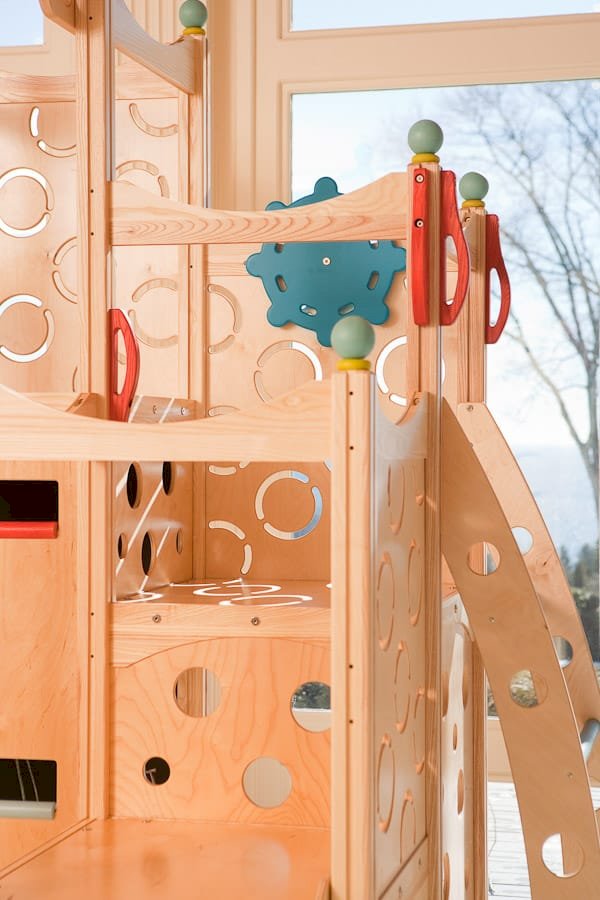 Indoor Playset 205 CedarWorks Playsets