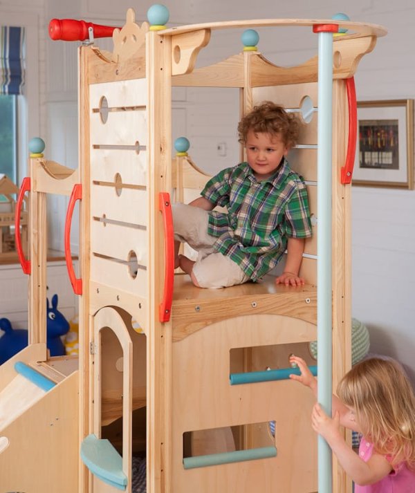 Indoor Playset 398 CedarWorks Playsets