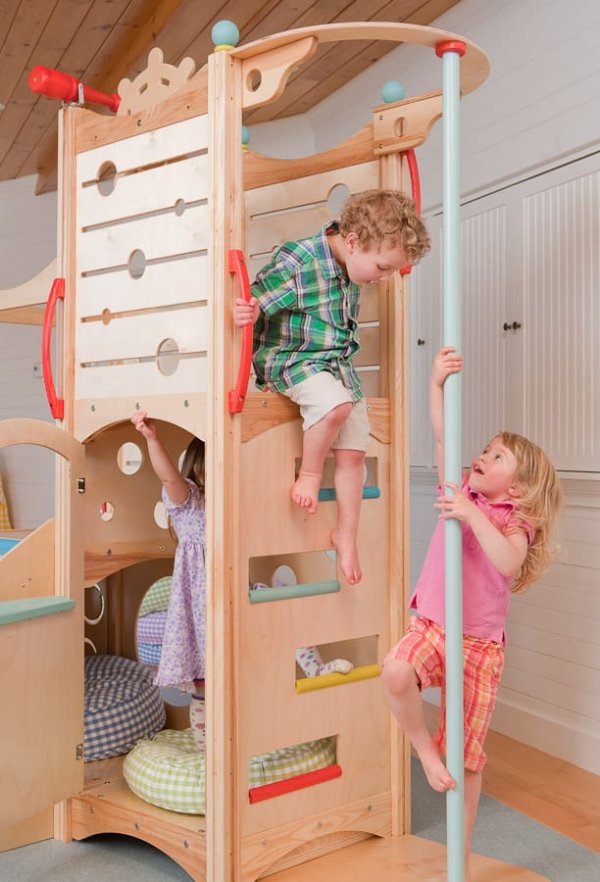 Indoor Playset 398 CedarWorks Playsets