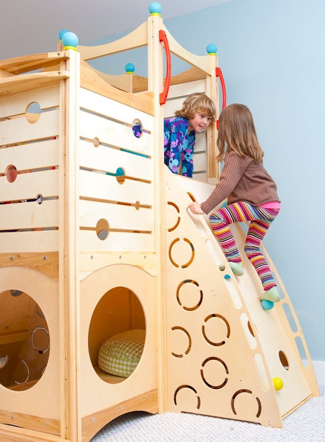 Indoor Playset 457 CedarWorks Playsets