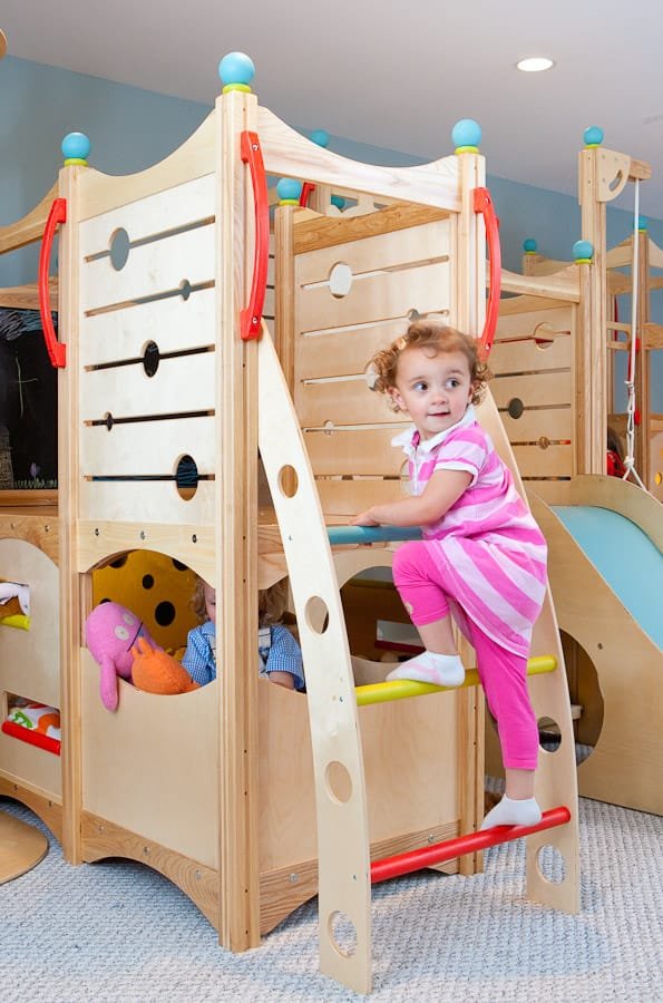 Indoor Playset 457 CedarWorks Playsets