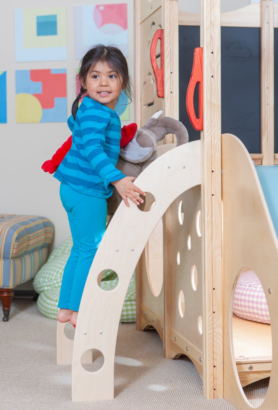 Indoor Playset 616 CedarWorks Playsets