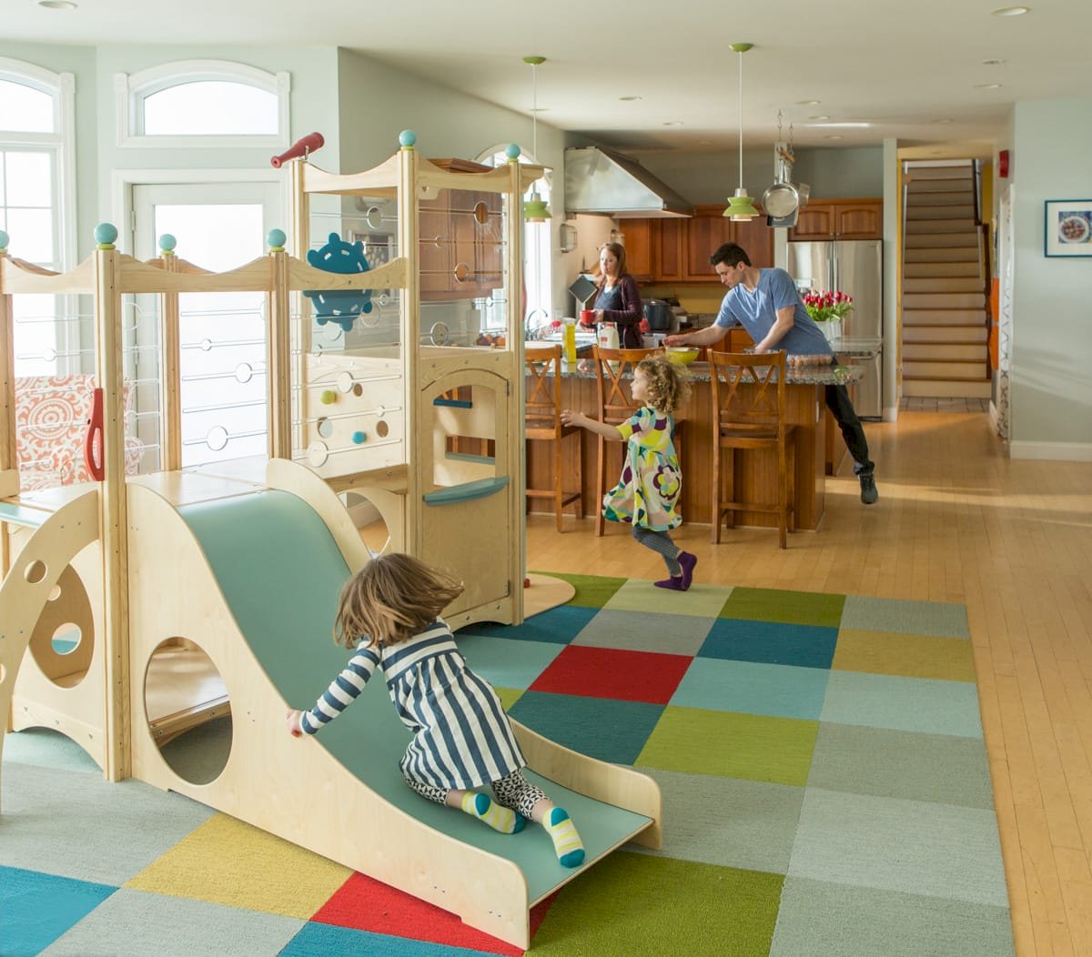 Indoor Playset 819 CedarWorks Playsets