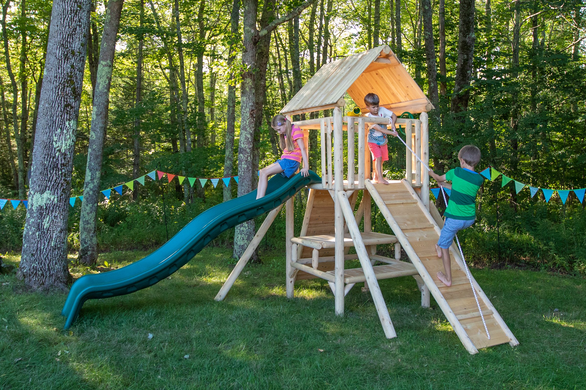 Rustic 2504 | CedarWorks Playsets