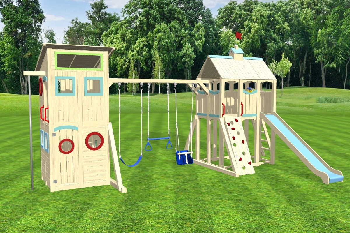 Classic 3004 CedarWorks Playsets