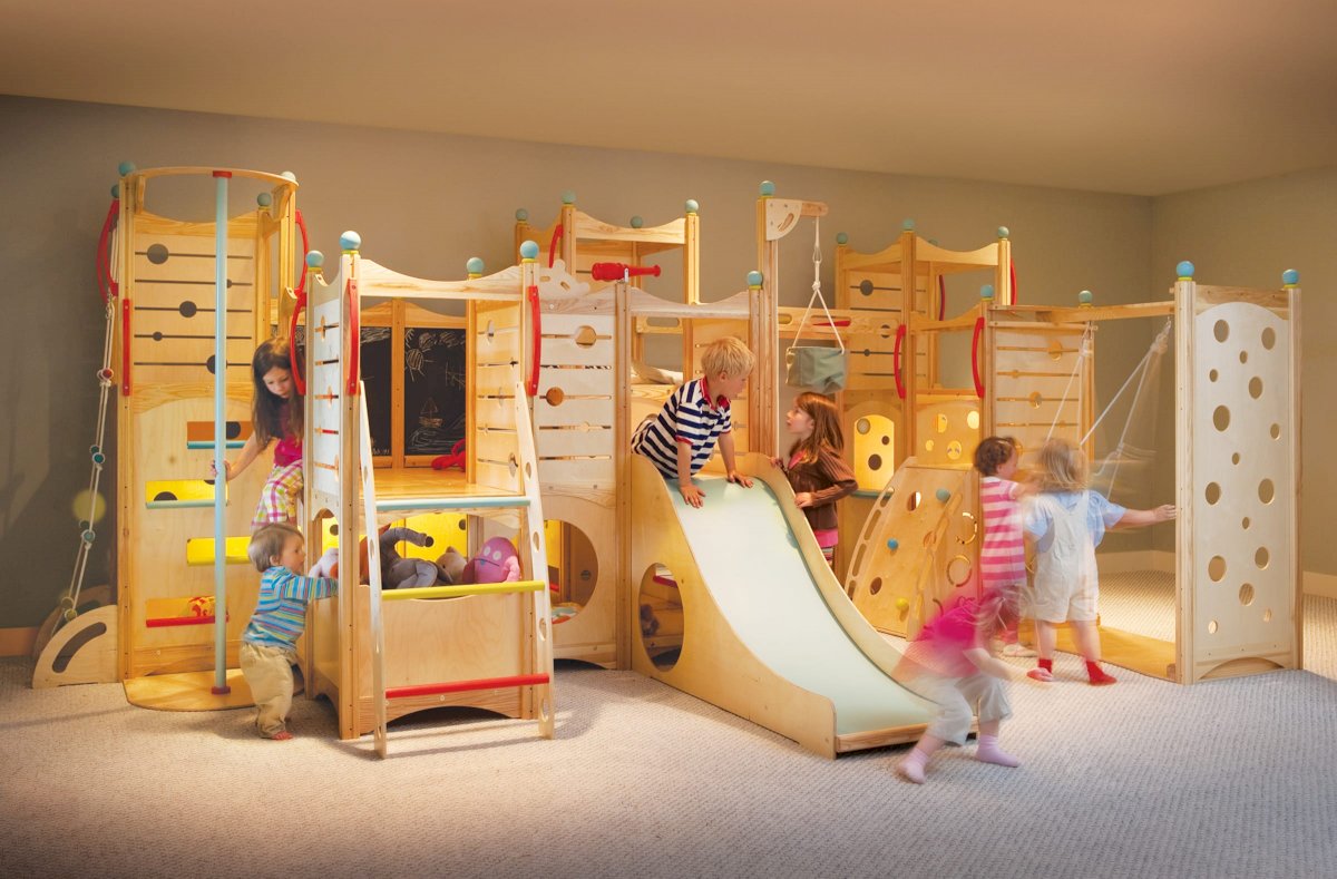 Wooden Indoor Playsets CedarWorks Playsets