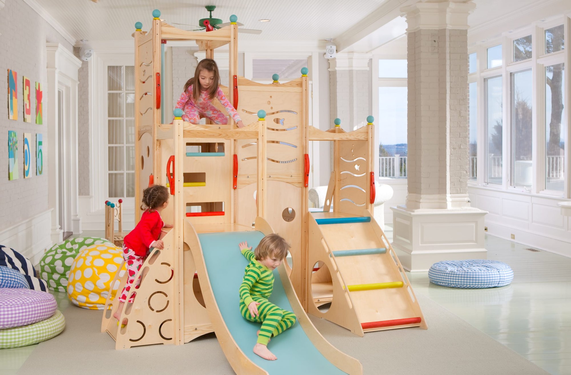 Indoor Playset 662 CedarWorks Playsets