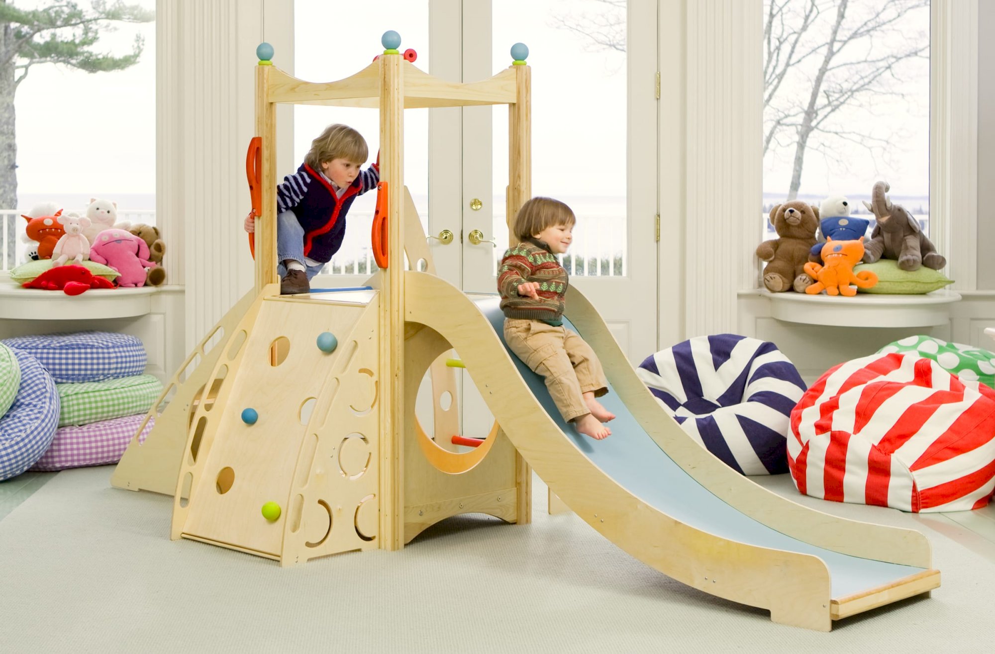 Indoor Playset 196 CedarWorks Playsets