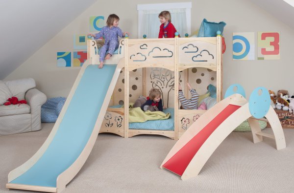 Playbeds And Bunk Beds Cedarworks Playsets
