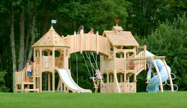 cedarworks swing set