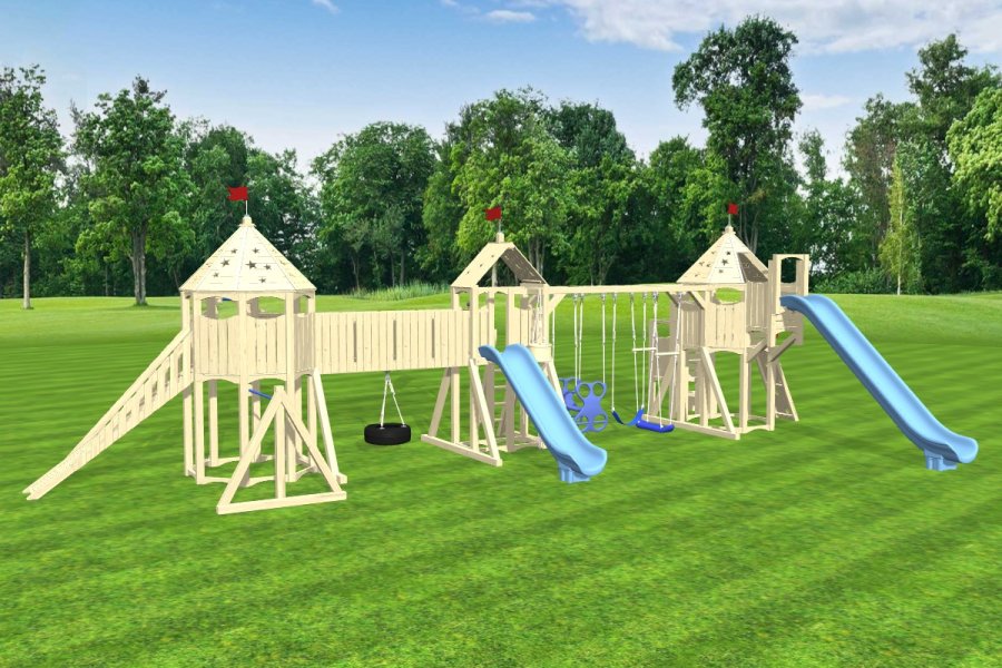 Classic 9792 | CedarWorks Playsets