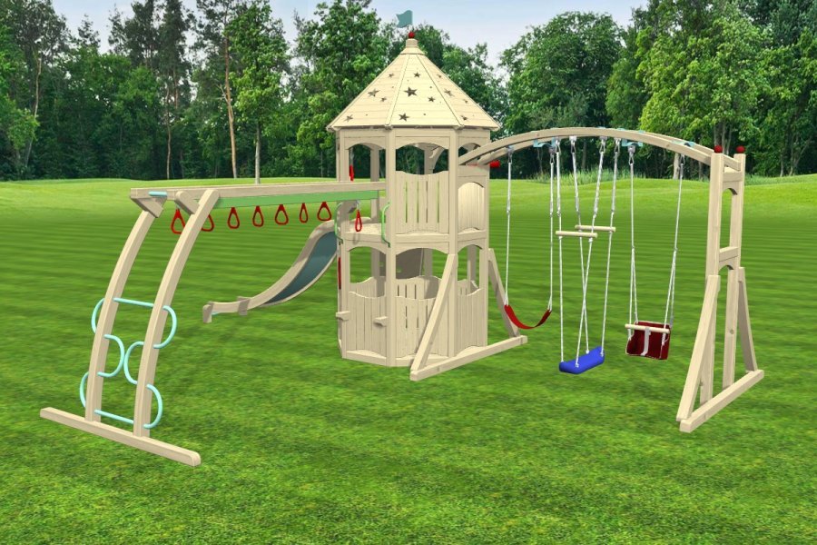 Architectural 6841 CedarWorks Playsets