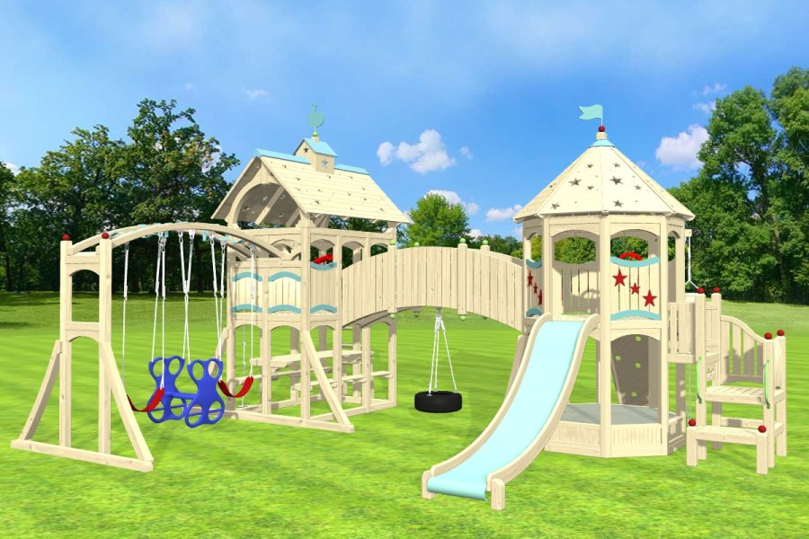 Architectural 3965 CedarWorks Playsets