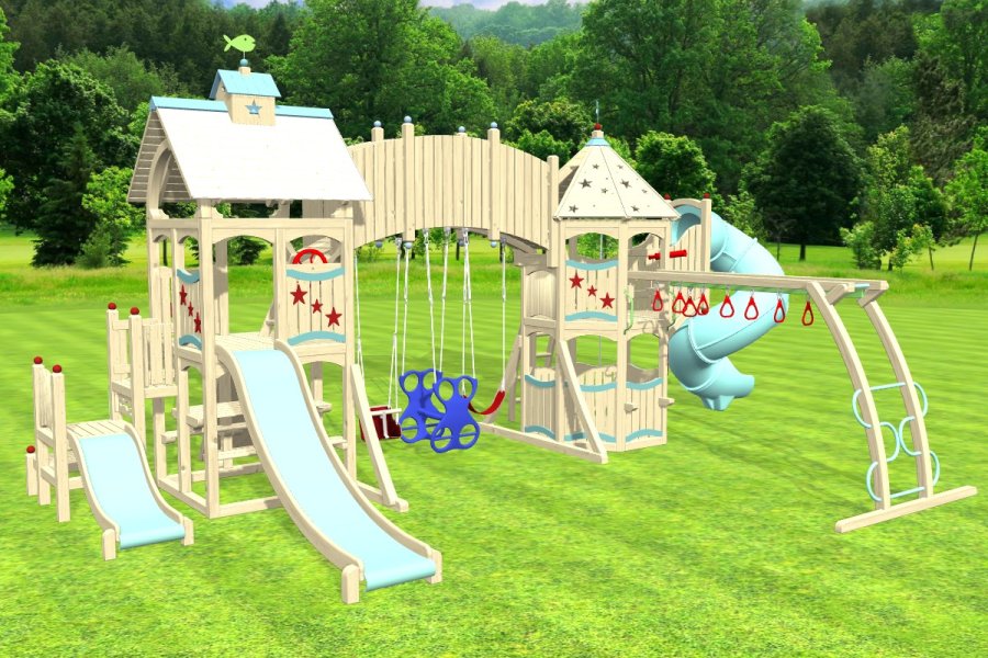 Architectural 6814 CedarWorks Playsets