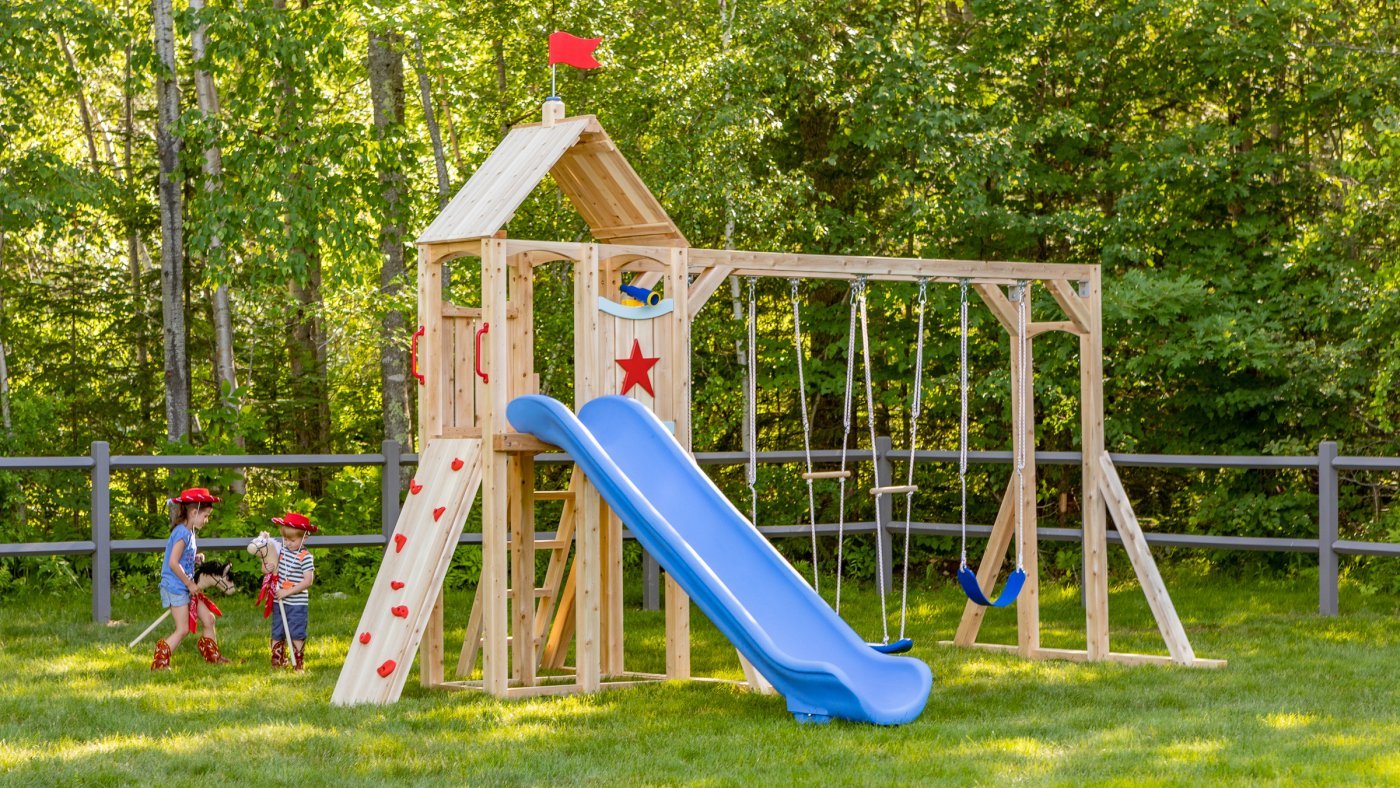 Introduction to Classic Wooden Swing Sets for Outdoor Play